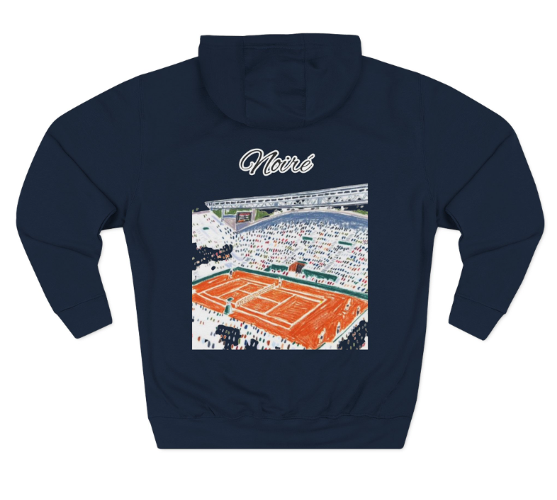 Tennis navy hoodie